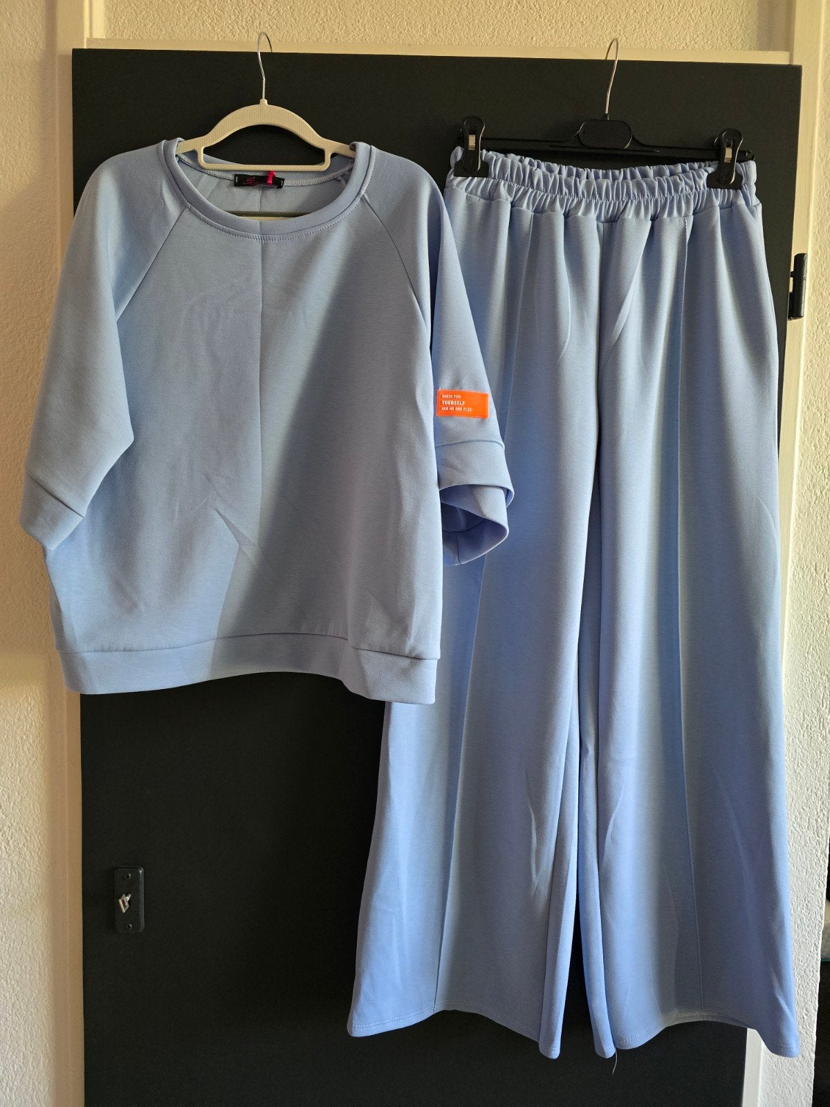2delig lichtblauw dress for yourself 40 42 44 46, Kleding | Dames, Ophalen of Verzenden, Nieuw, Maat 42/44 (L), Blauw
