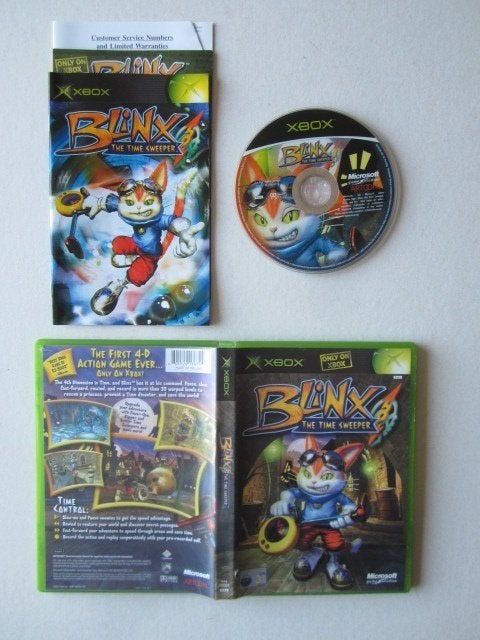 Blinx Xbox, Vanaf 18 jaar, 1 speler, Ophalen of Verzenden, Zo goed als nieuw