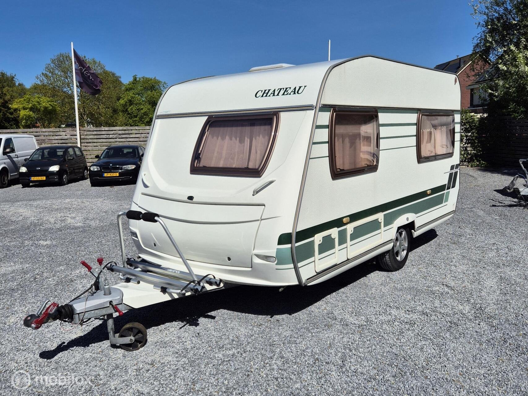 Chateau Calista 390 CT 406c Fransbed Mover Voortent Zakluif, Caravans en Kamperen, Caravans, Chateau, Chateau, Bedrijf, 750 - 1000 kg
