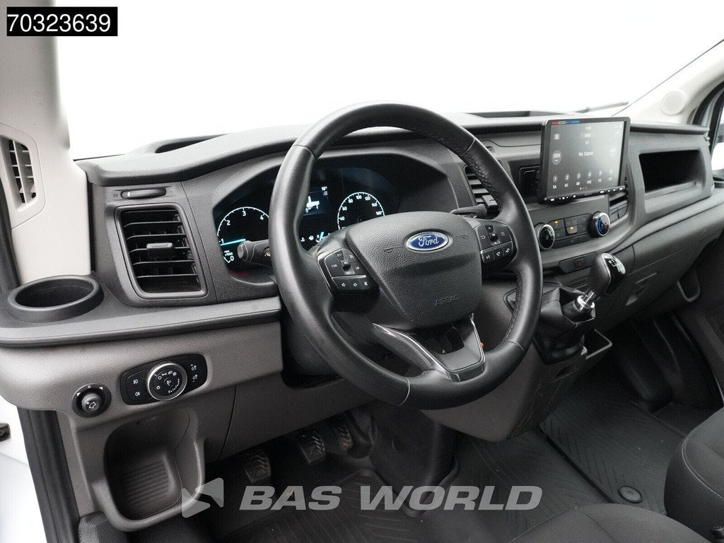 Ford Transit 165pk Laadklep Zijdeur Dubbellucht Bakwagen Air, Stof, Euro 6, 4 cilinders, Wit