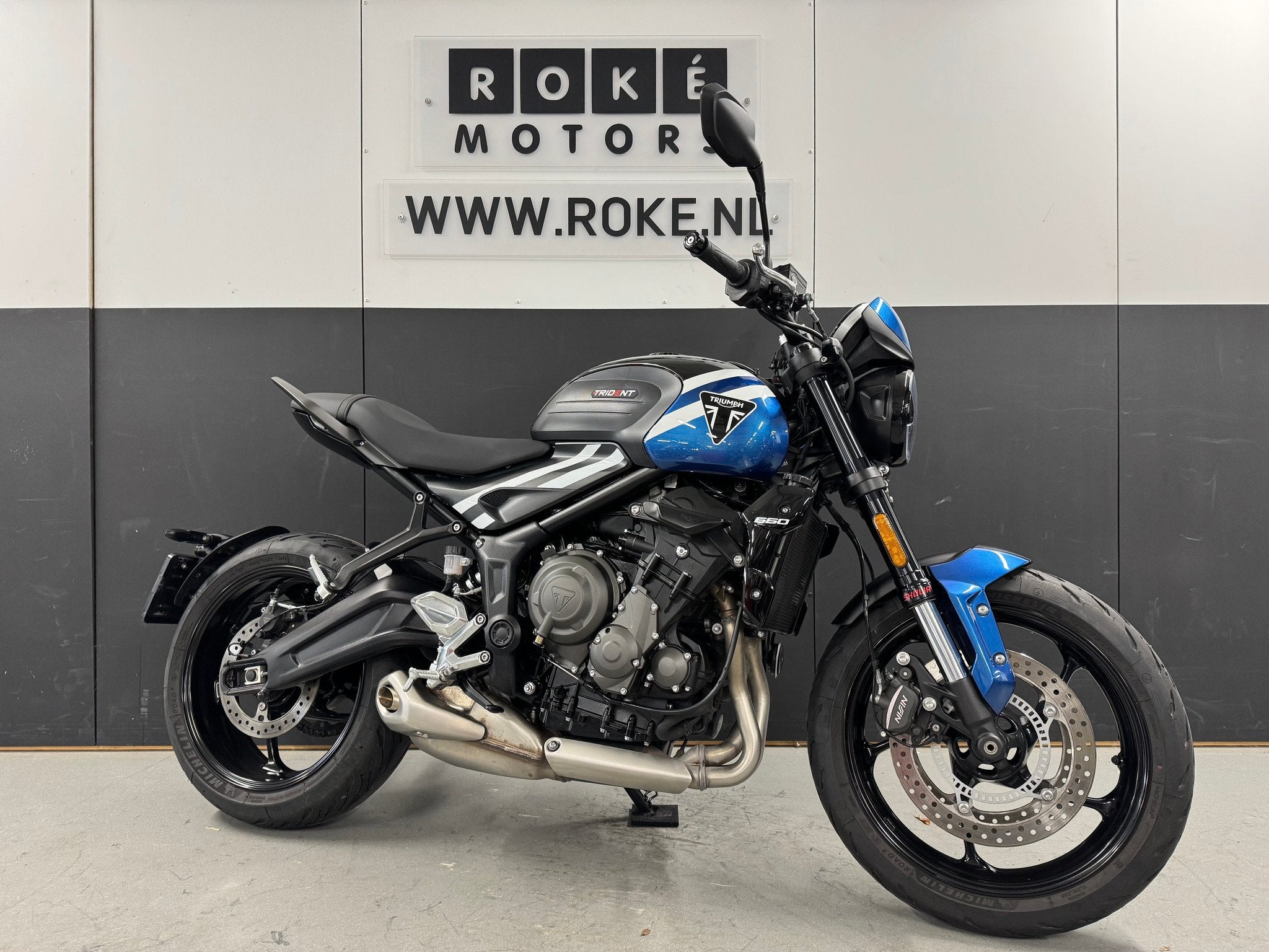 Triumph TRIDENT 660 (bj 2026), Naked bike, 660 cc, Gebruikt, Bedrijf