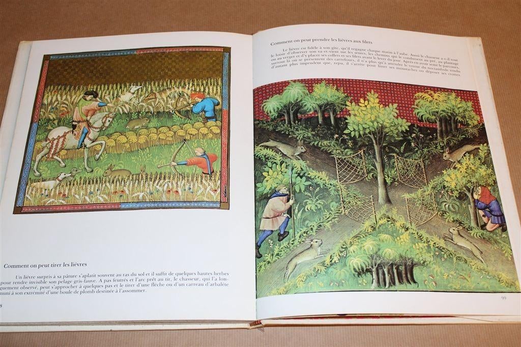 Het Jachtboek van Gaston Phoebus — Middeleeuwse Miniaturen, Ophalen of Verzenden, Gelezen