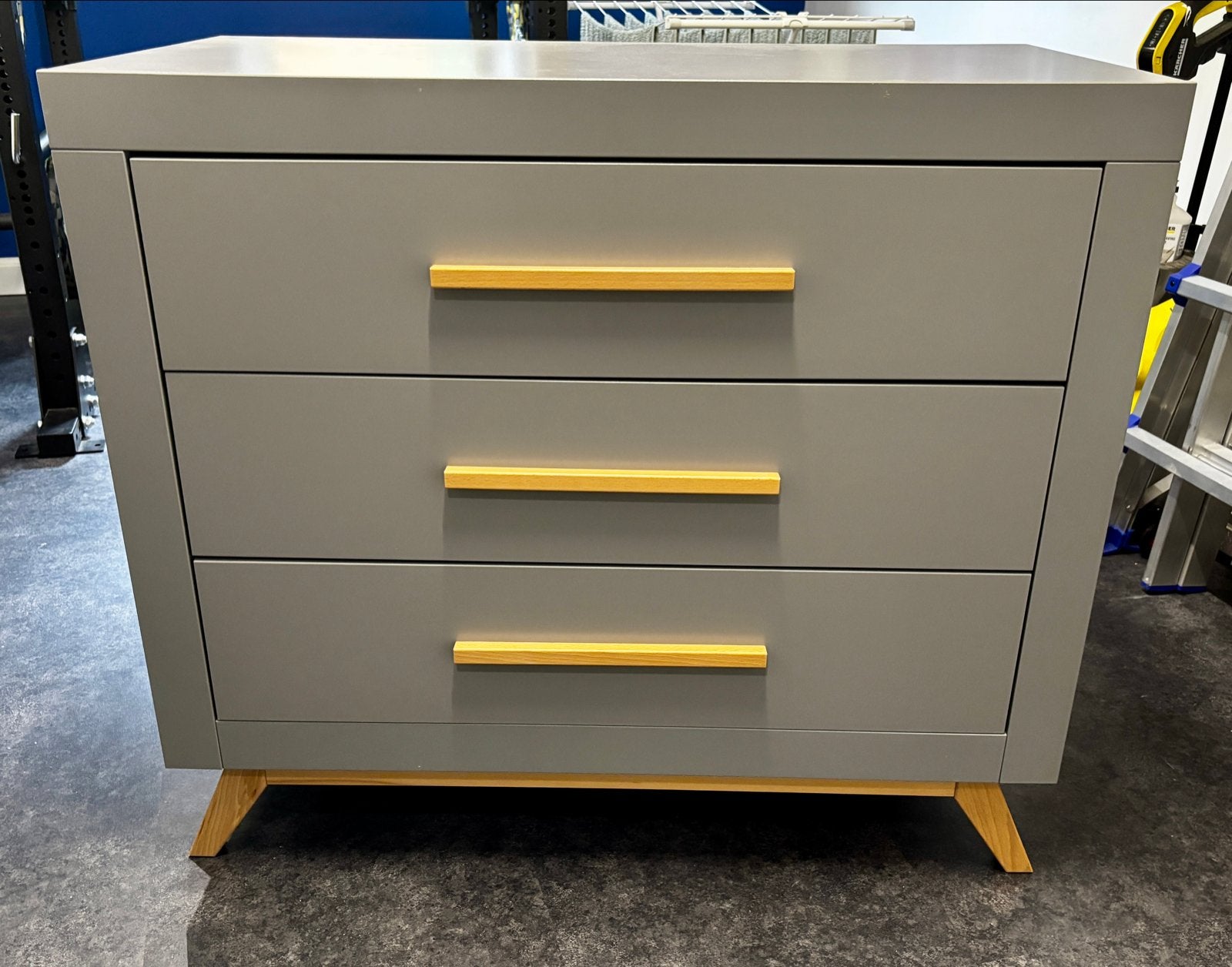 Bopita Commode met Afneembaar Verschoonblad - Grijs, Ophalen, 50 tot 70 cm, Zo goed als nieuw, 75 tot 100 cm