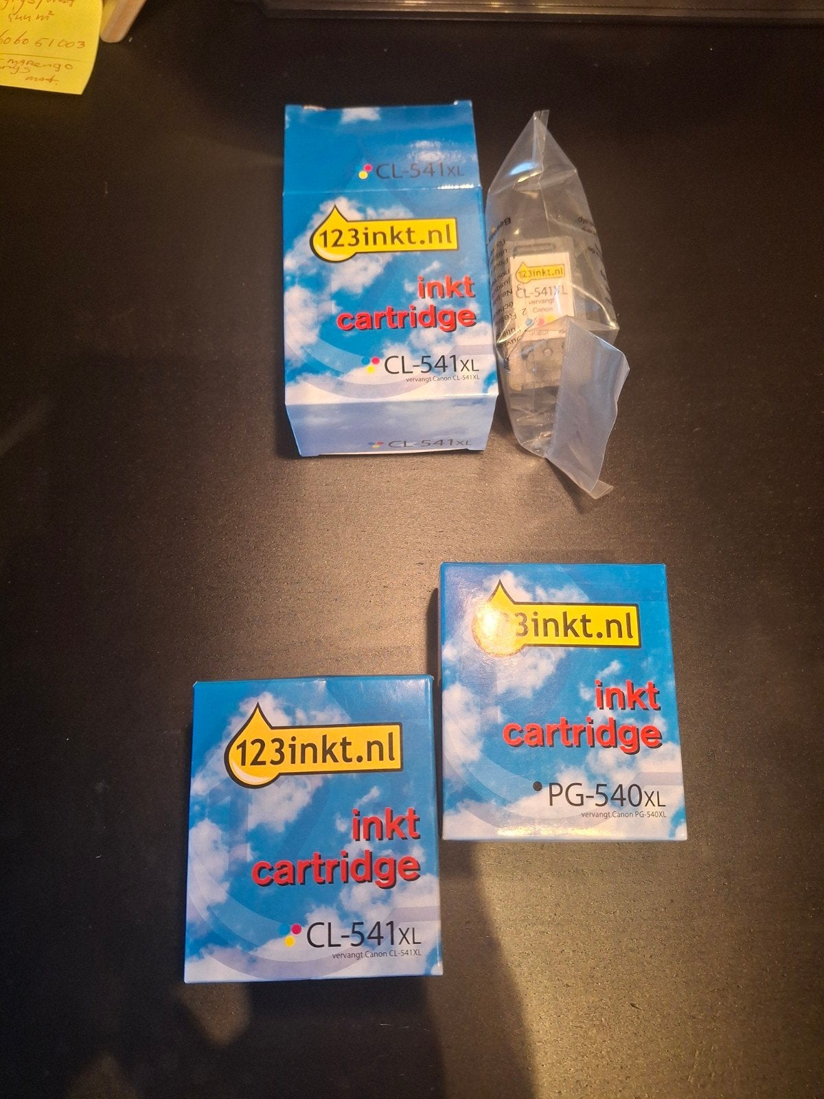 Nieuw ongeopende Canon inktpatronen van 123inkt, Ophalen, Nieuw
