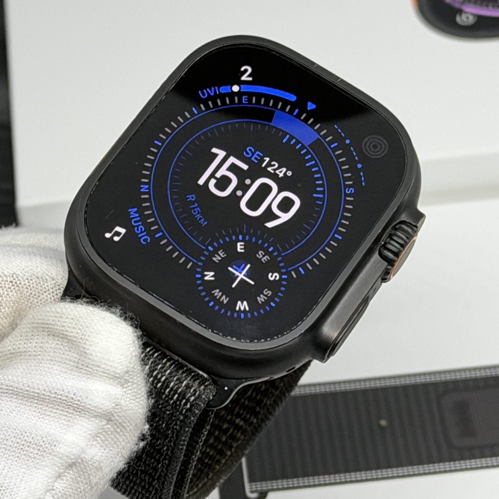 Apple Watch Ultra 3 zwart /98% batt /krasvrij /garantie, Apple, Zo goed als nieuw, Support@apple.com, Apple Park Way, Cupertino, California