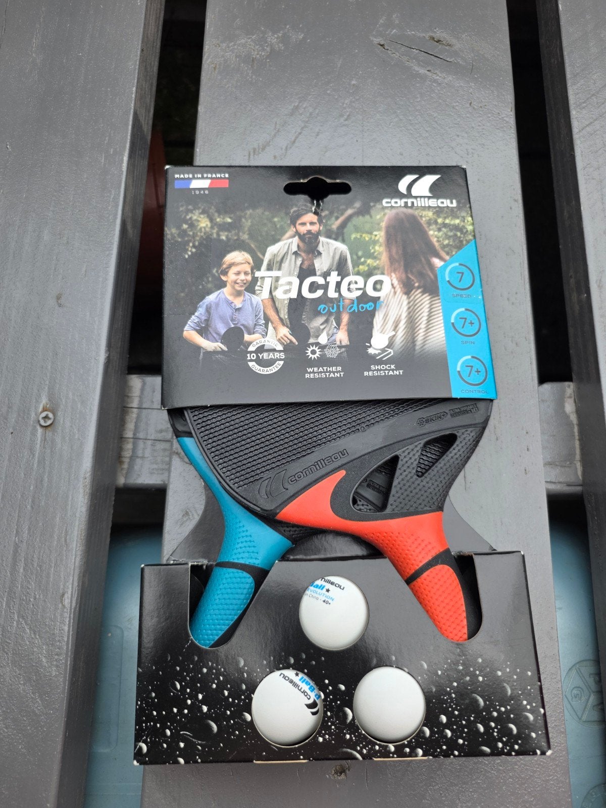Cornilleau Tacteo Outdoor Tafeltennis Set - Nieuw, Ophalen, Nieuw, Tafel Outdoor