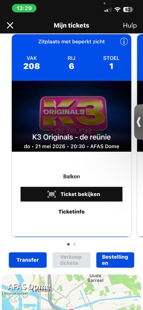 K3 original tickets MORGEN!!!!, Tickets en Kaartjes, Evenementen en Festivals, Twee personen