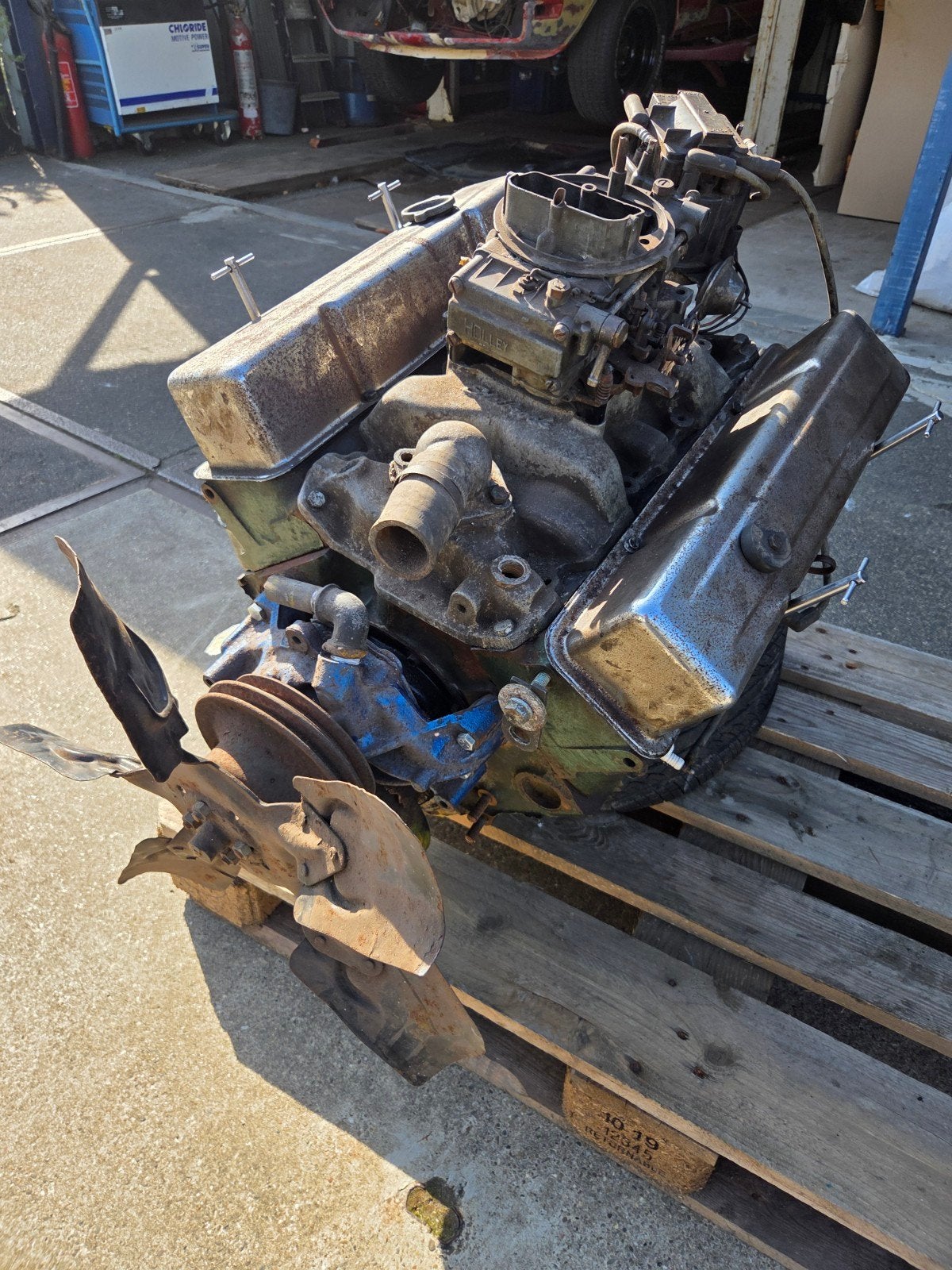 Chevrolet Small Block 350 5.7 Motorblok 010 Casting, Ophalen, Gebruikt, Chevrolet