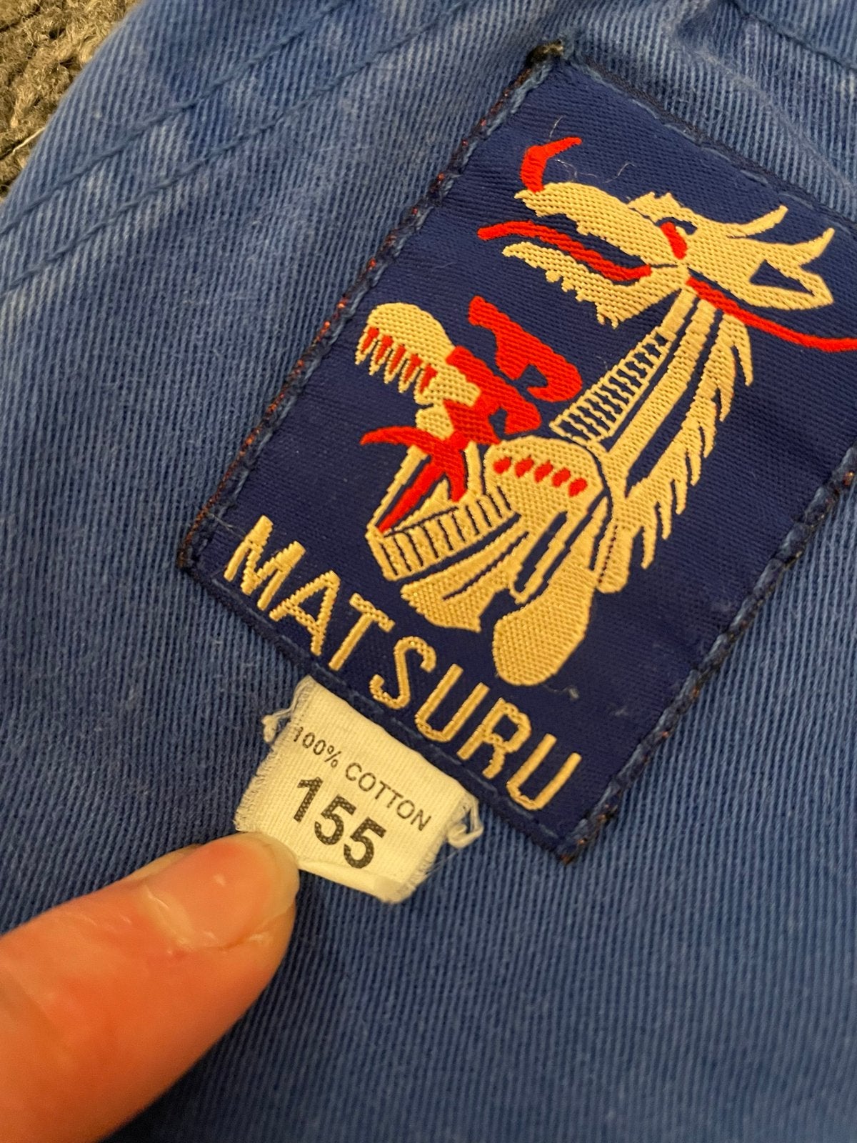 Matsuru Judopak - Maat 150/155, Gebruikt, Maat XS of kleiner, Judo, Vechtsportpak