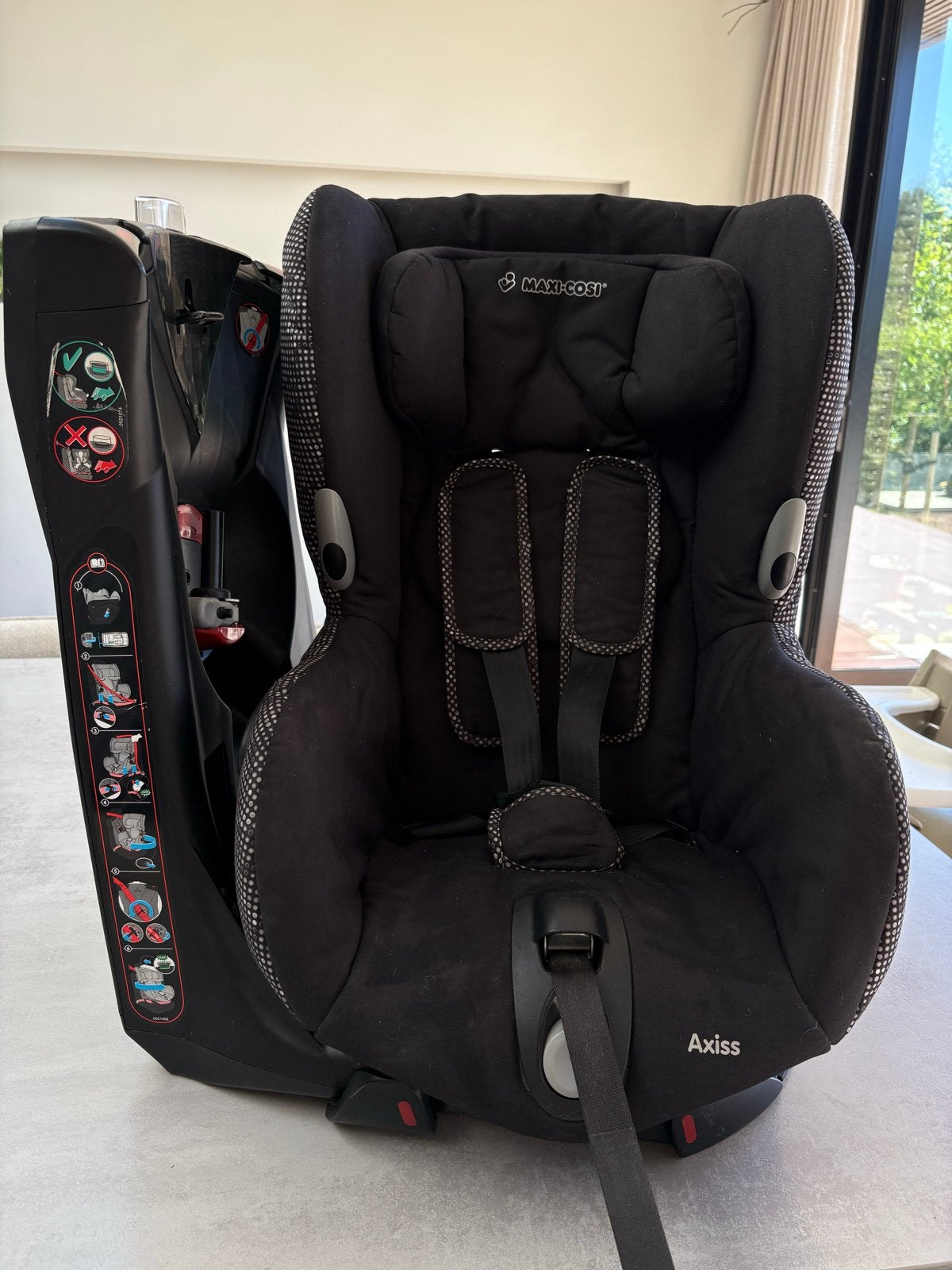 Maxi Cosi Axiss autostoel - Draaibaar en comfortabel, Kinderen en Baby's, Autostoeltjes, Ophalen, Verstelbare rugleuning, 9 t/m 18 kg