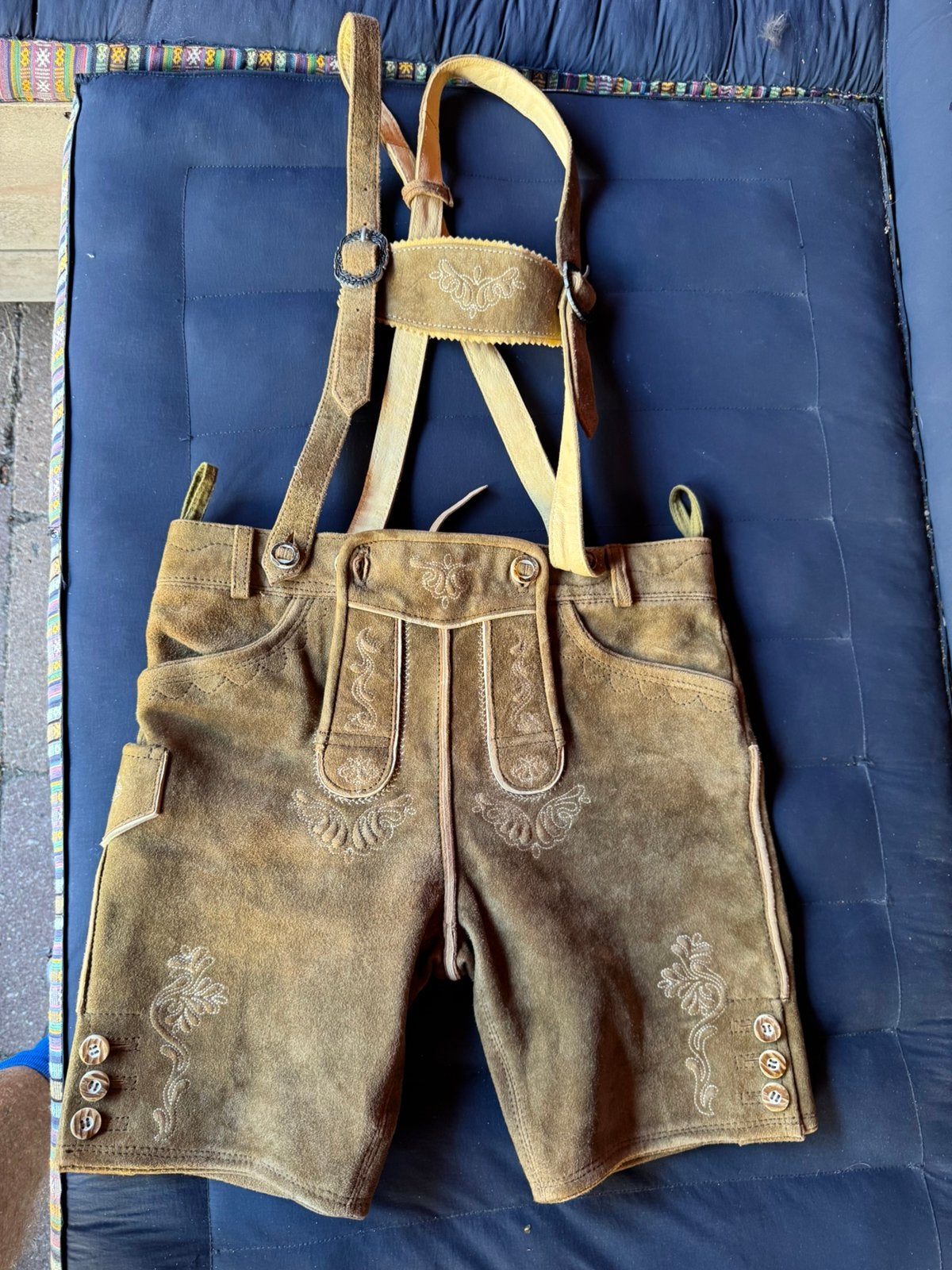 Lederhose maat 158, Ophalen of Verzenden, Zo goed als nieuw, Overige maten