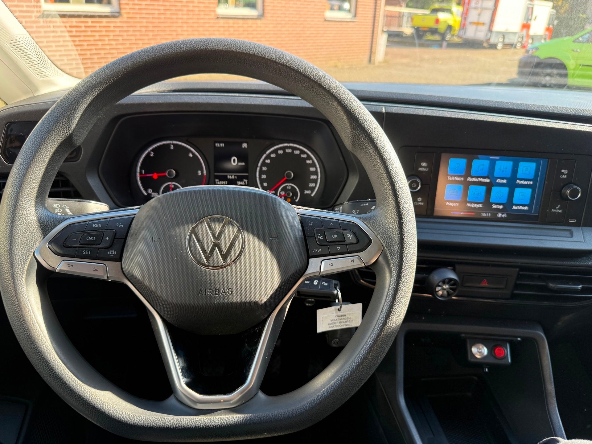 Volkswagen Caddy Cargo Maxi 2.0 TDI Trend airco cruise contr, Auto's, Voorwielaandrijving, Gebruikt, Euro 6, 4 cilinders
