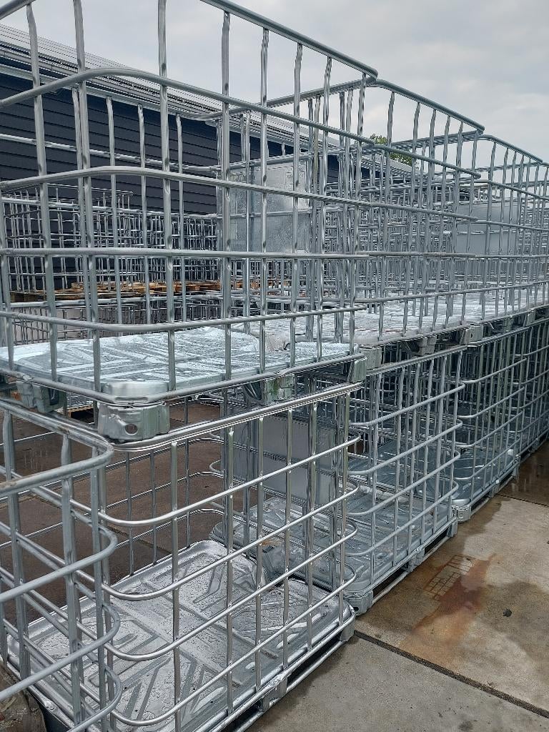 ibc kratten ibc containers kooien haardhoutkratten, Tuin en Terras, Minder dan 3 m³, Ophalen, Blokken