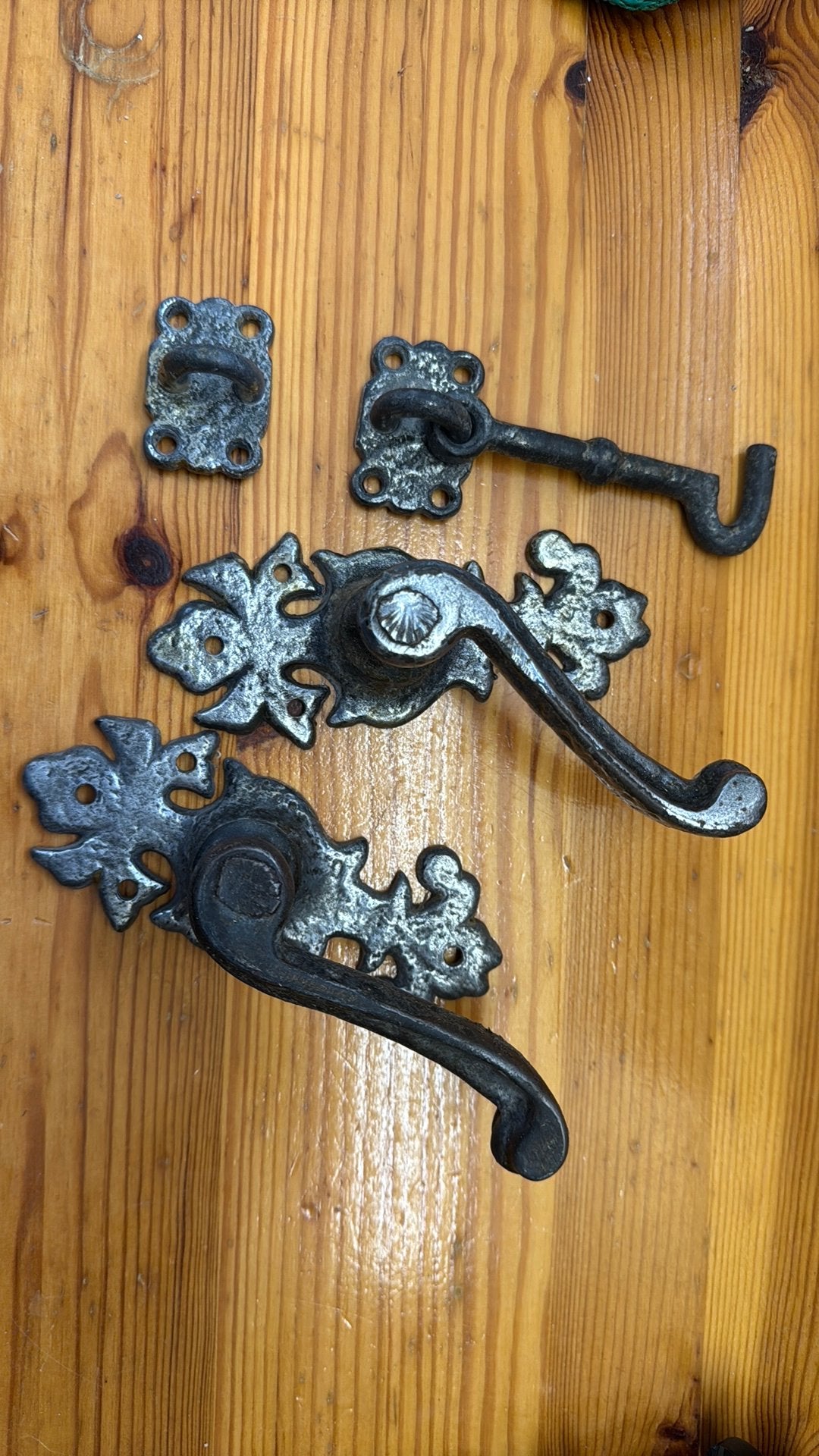Gietijzeren handgrepen, Ophalen of Verzenden