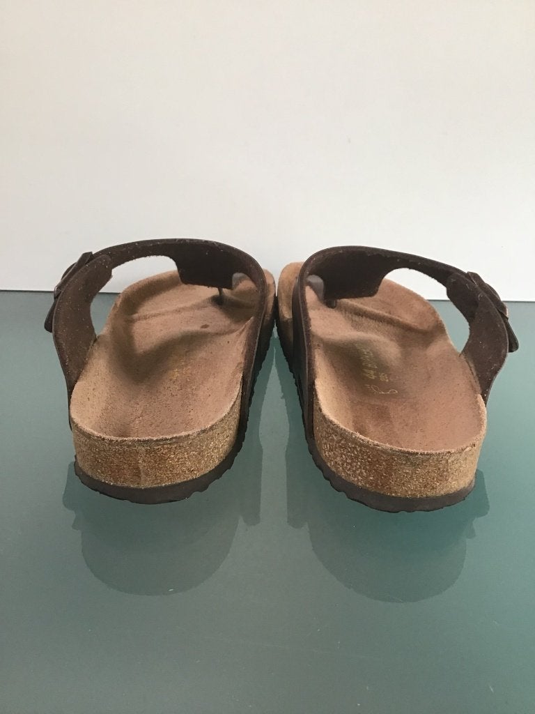 Birkenstock Ramses 44 | bruin | slippers | Gratis verzenden, Kleding | Heren, Schoenen, Slippers, Bruin, Verzenden, Zo goed als nieuw