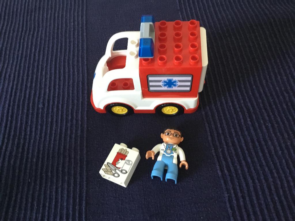 Duplo ziekenauto, Ophalen of Verzenden, Zo goed als nieuw, Duplo