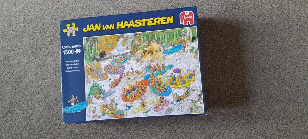 Jan van Haasteren Wild Water Raften, Ophalen of Verzenden, 500 t/m 1500 stukjes, Zo goed als nieuw