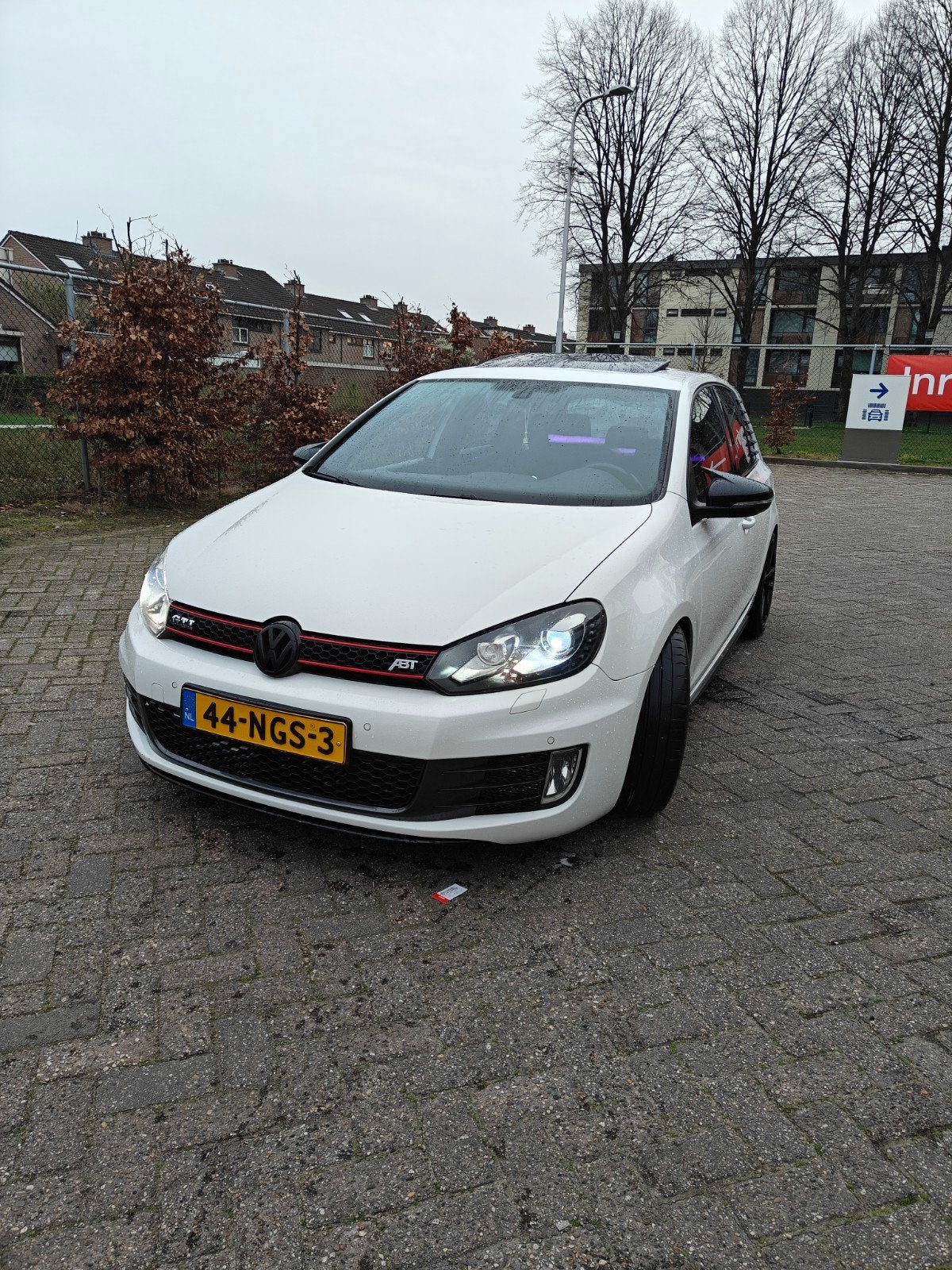 Volkswagen Golf 2.0 154KW 2010 Wit, Auto's, Volkswagen, Voorwielaandrijving, 4 cilinders, 1984 cc, Wit