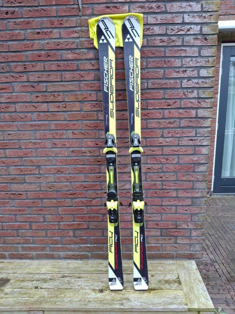 Z.g.o.h. Fischer RC4 Superior TI ski 170., Ophalen, 160 tot 180 cm, Ski's, Fischer