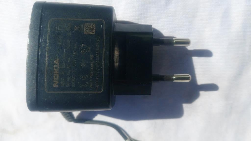 Nokia Lader 5V 350mA - Originele AC-3E Oplader, Telecommunicatie, Mobiele telefoons | Telefoon-opladers, Ophalen of Verzenden