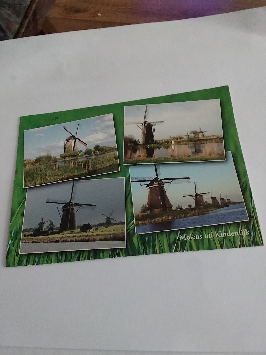 Ansichtkaart Molens bij Kinderdijk -, Ophalen of Verzenden, 1980 tot heden, Ongelopen, Zuid-Holland