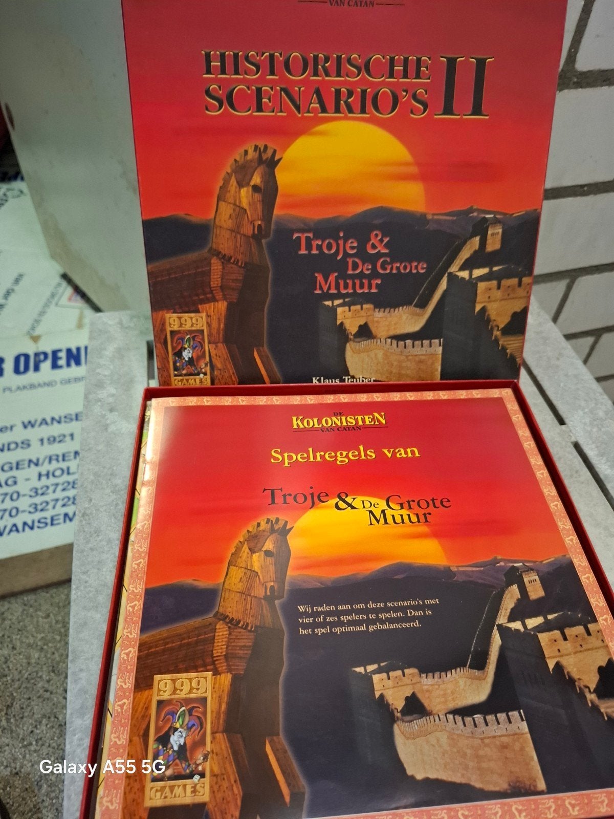 Kolonisten van Catan: Historische Scenario's II, Klaus Teuber, Gebruikt, Vijf spelers of meer, Onbekend