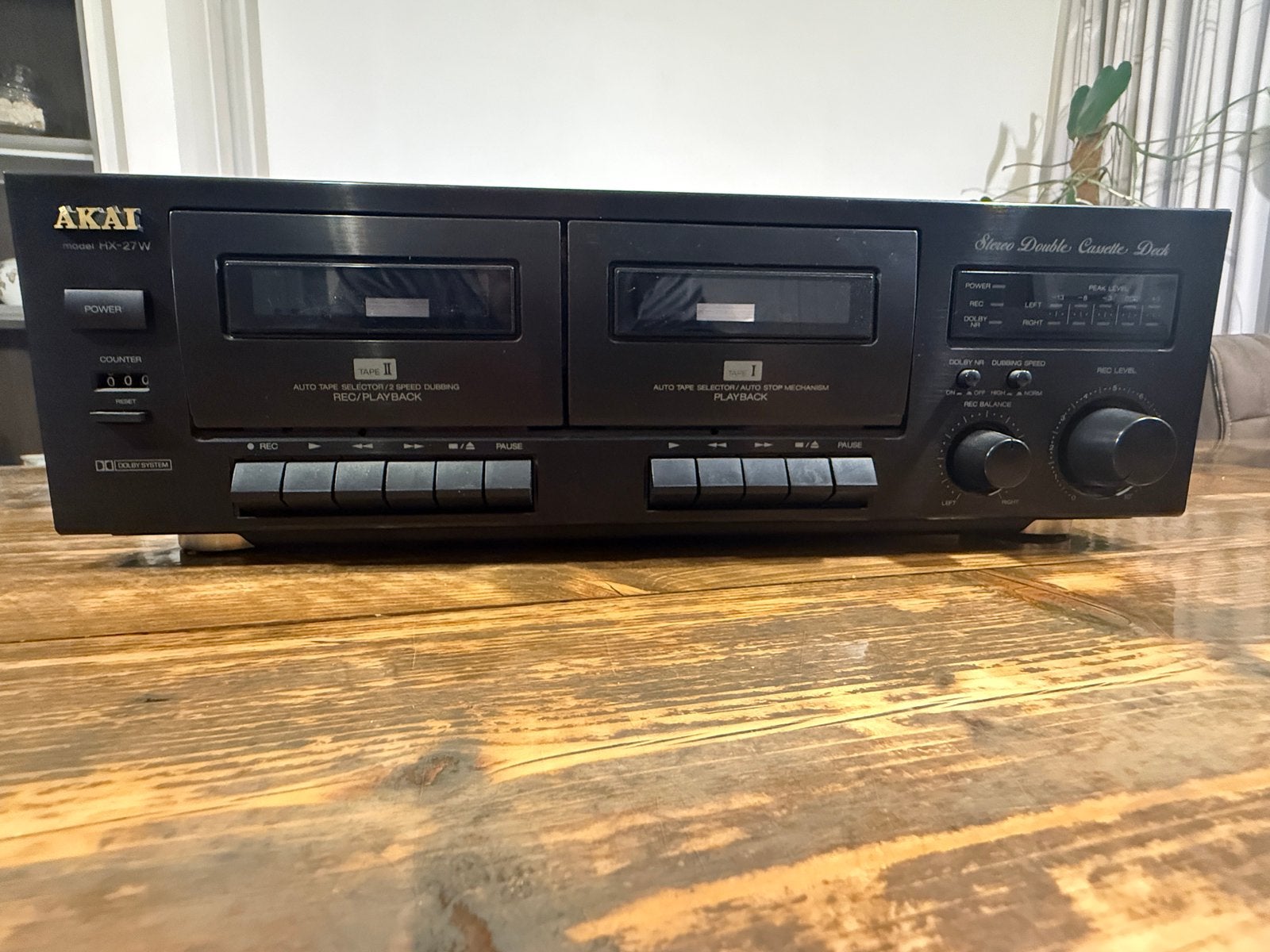 Akai casette deck HX-27W, Audio, Tv en Foto, Cassettedecks, Ophalen, Akai