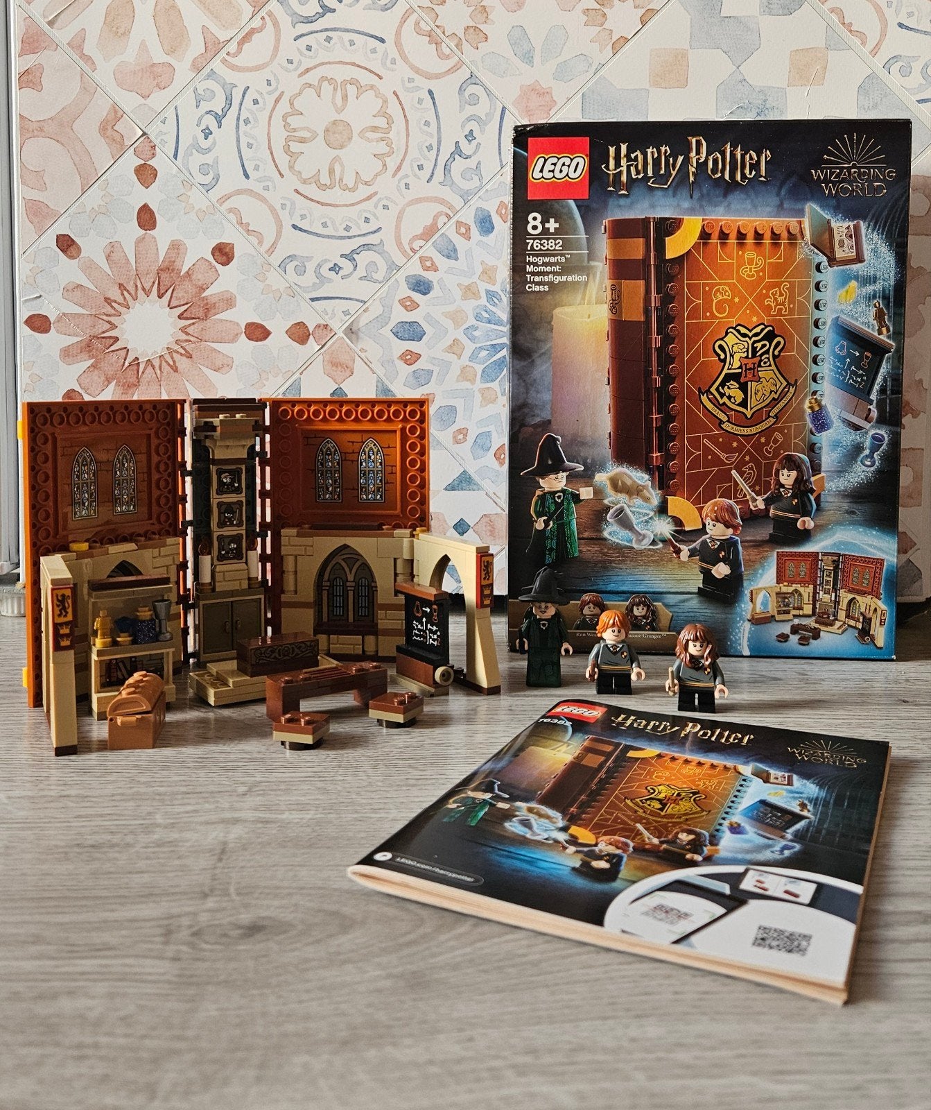 LEGO Harry Potter Zweinstein Moment Transfiguratie Les 76382, Verzenden, Zo goed als nieuw, Overige merken
