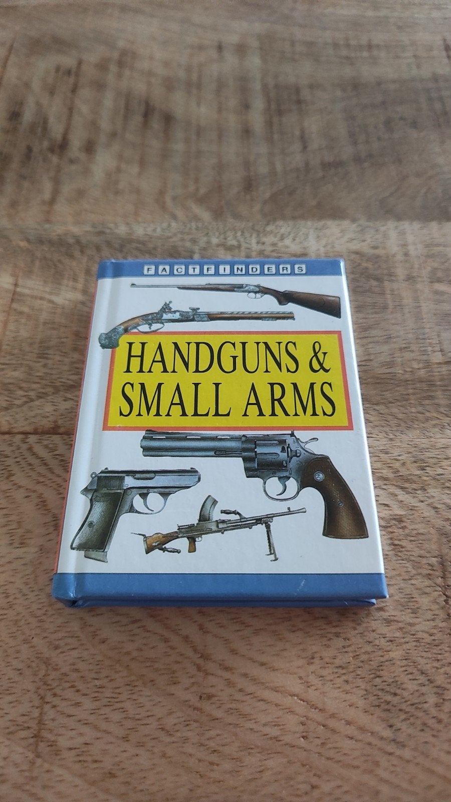 Mini Boekje Vuurwapens - Handguns & Small Arms (Engels), Niet van toepassing, Ophalen of Verzenden, Zo goed als nieuw, Overige onderwerpen