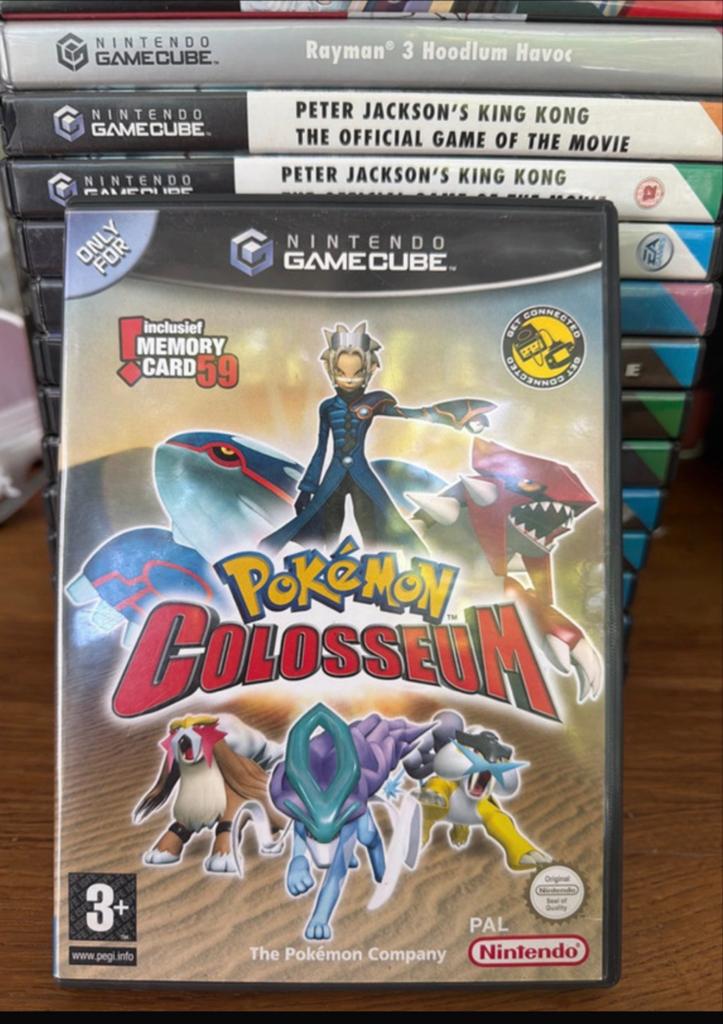 Pokémon Colosseum Nintendo GameCube (incl. Memory Card), Nintendo, Gebruikt, 1 speler, Eén computer