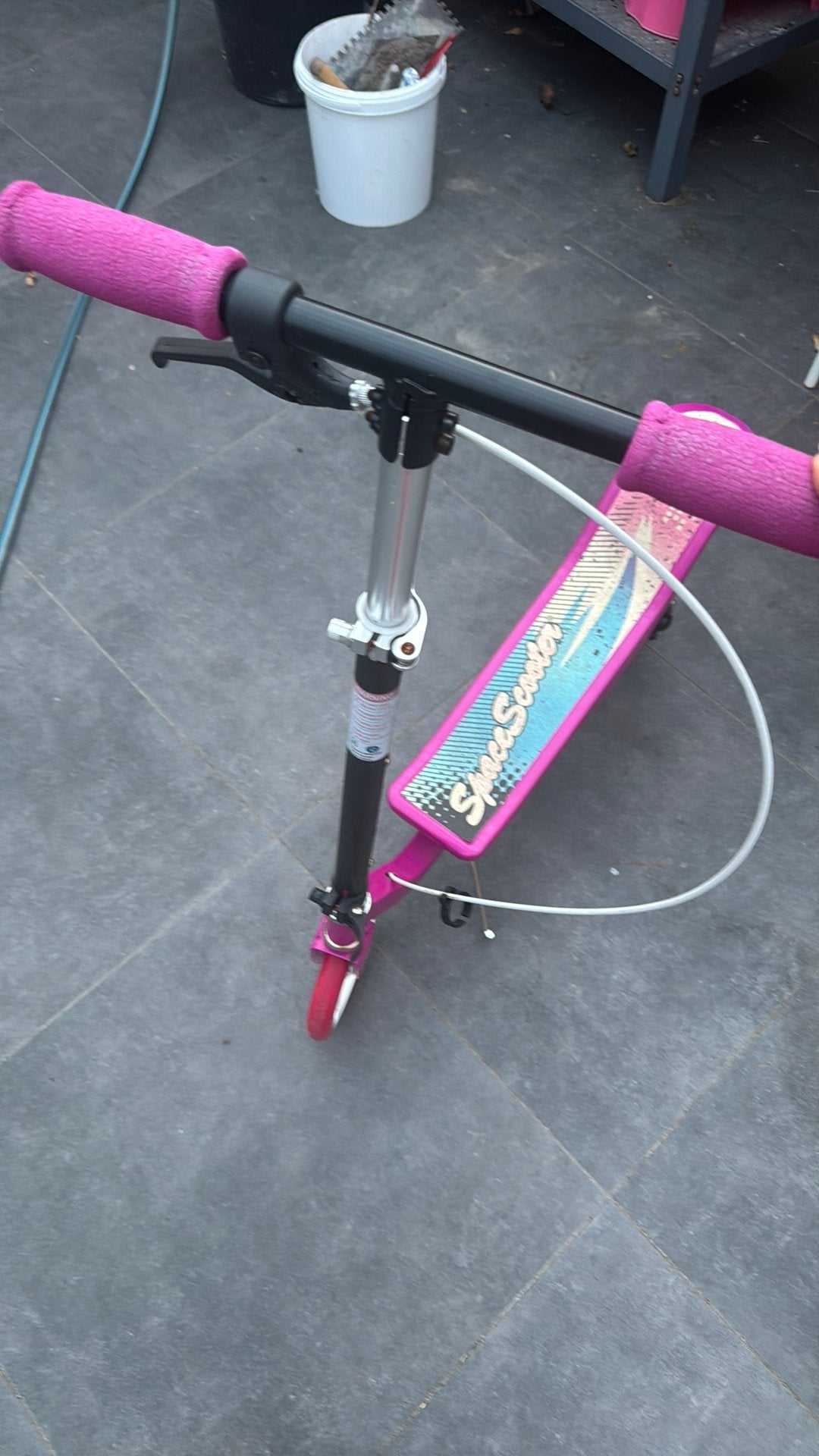 Space scooter, Ophalen, Zo goed als nieuw, Kickbike