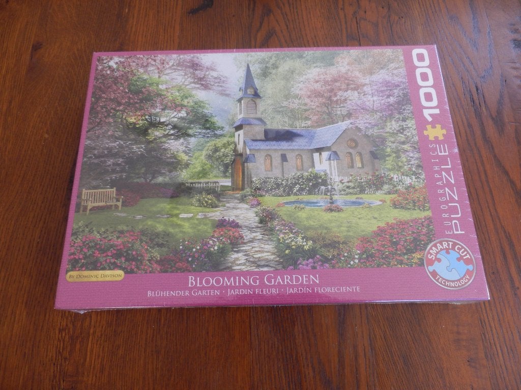 Legpuzzel Eurographics::[Blooming Garden] -NIEUW INGESEALD., Ophalen of Verzenden, 500 t/m 1500 stukjes, Zo goed als nieuw, Legpuzzel