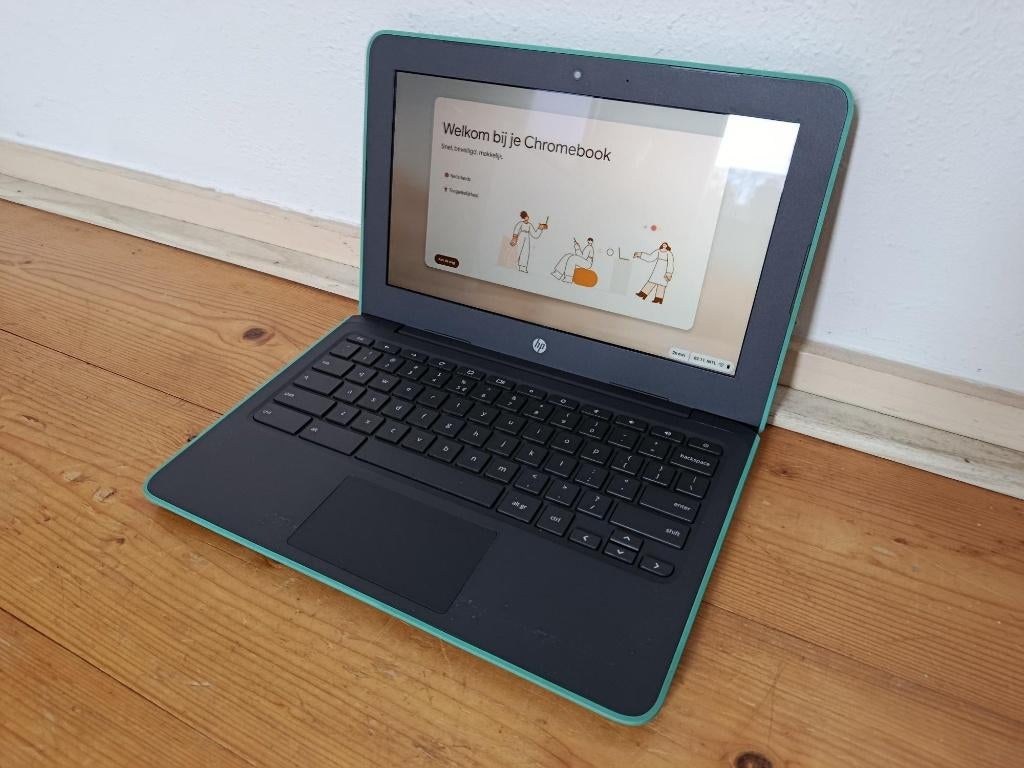 HP 11 G7 EE Chromebook, Computers en Software, Chromebooks, Gebruikt, 11 inch, 4 GB of minder, 32 GB of minder, Qwerty, Touchscreen