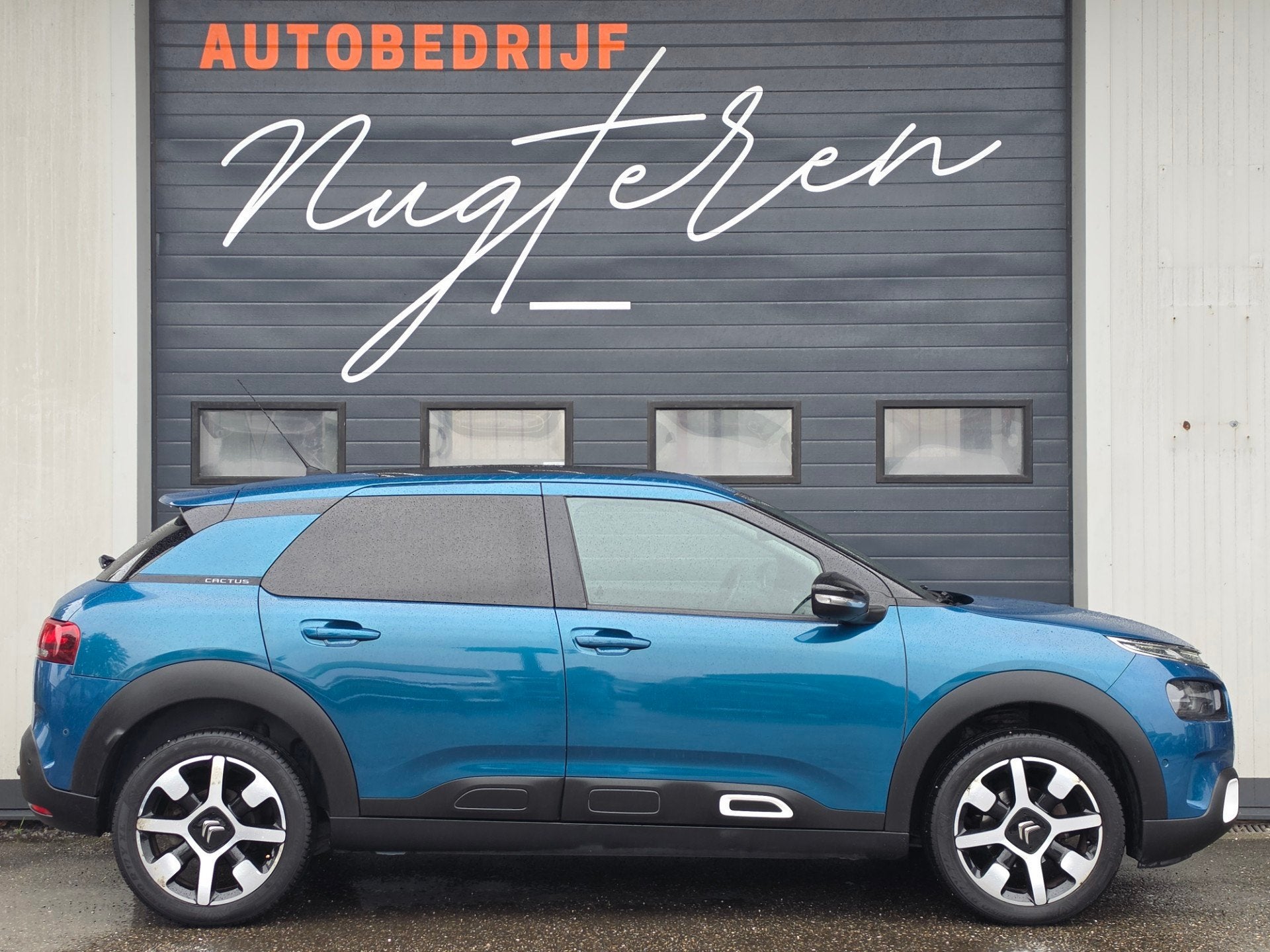 Citroen C4 Cactus 1.2 PureTech Shine Automaat/Trekhaak/Carpl, Euro 6, Blauw, 920 kg, 49 €/maand