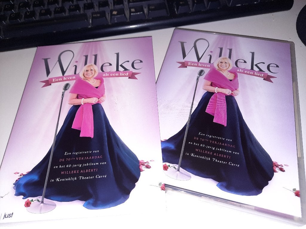 DVD Willeke Alberti – Een Leven Als Een Lied, Alle leeftijden, Ophalen, Zo goed als nieuw