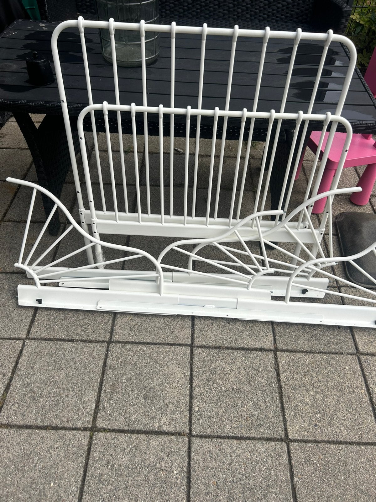 Kinderbedje meegroei, Ophalen, Gebruikt, 70 tot 85 cm, Lattenbodem