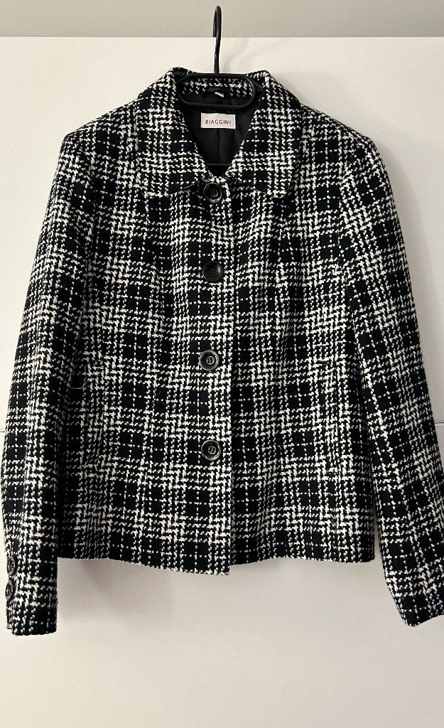 Biaggini zwarte vest met witte print, Biaggini, Zwart, Maat 46/48 (XL) of groter, Ophalen of Verzenden