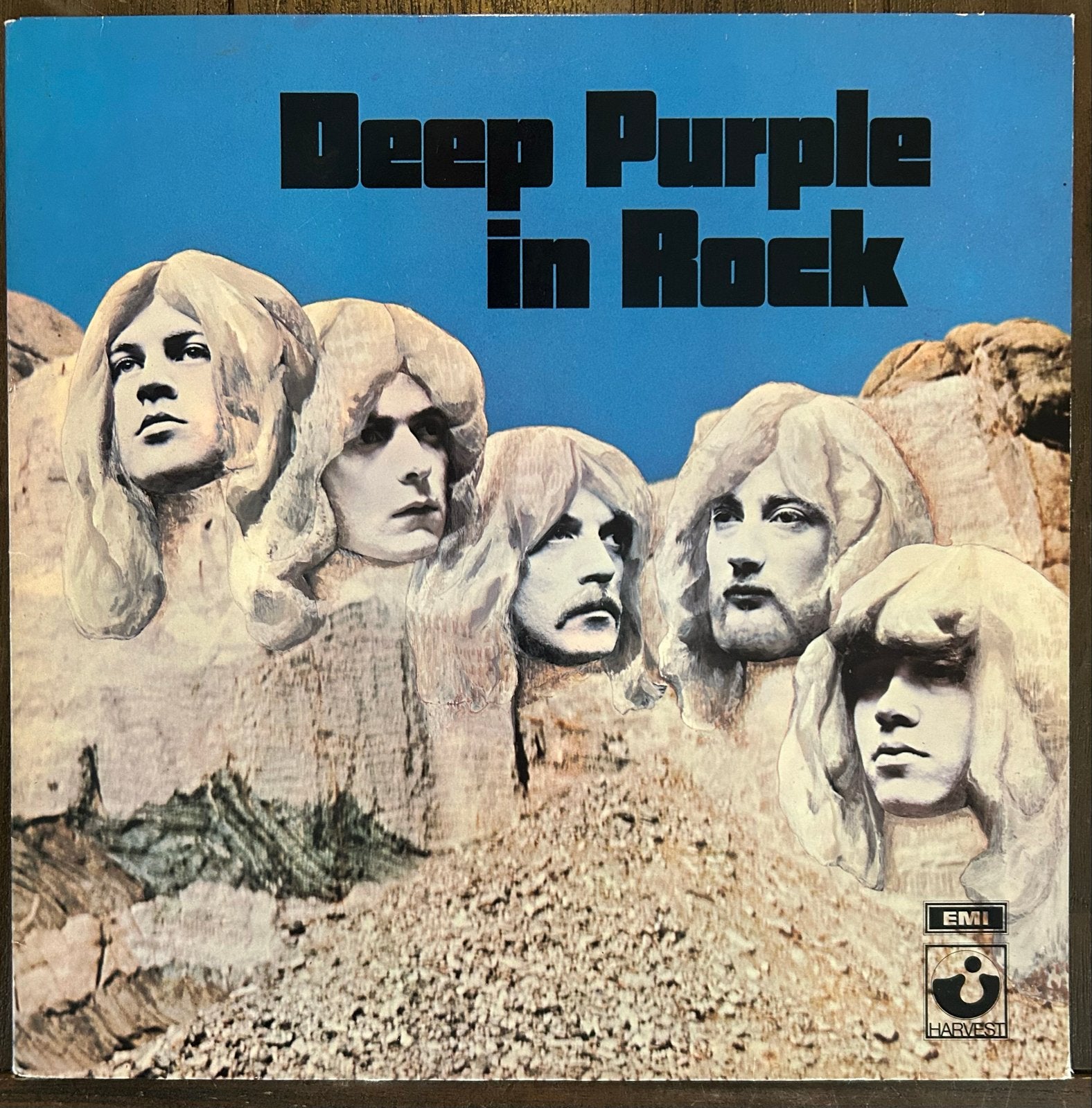 Deep Purple - In Rock LP (1970) - Classic Hard Rock Vinyl, Cd's en Dvd's, Vinyl | Hardrock en Metal, LP, Ophalen of Verzenden