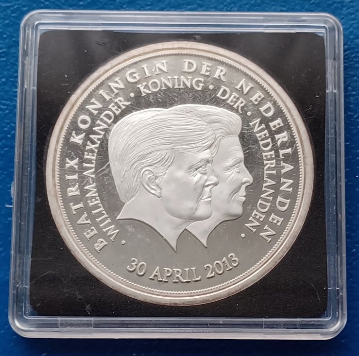 Penning Abdicatie Koningin Beatrix - 2013 Proof, Verzenden, Overige materialen, Nederland
