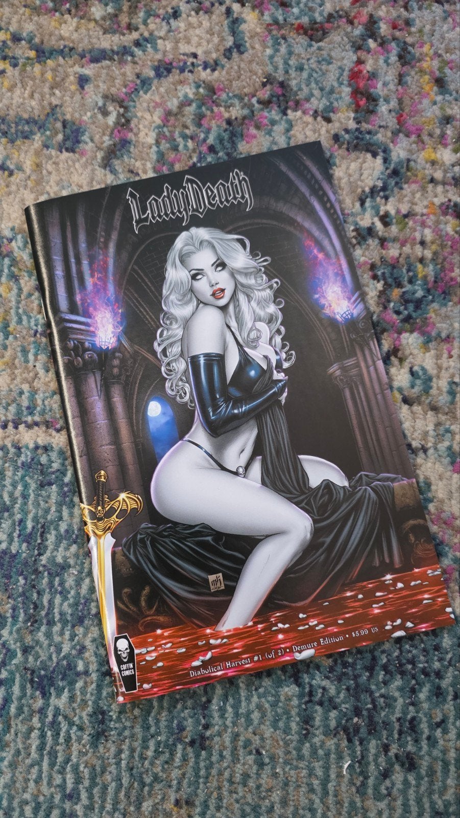 Lady Death - Diabolical Harvest #1 Coffin Comics NIEUW, Boeken, Strips | Comics, Eén comic, Ophalen of Verzenden, Nieuw, Amerika
