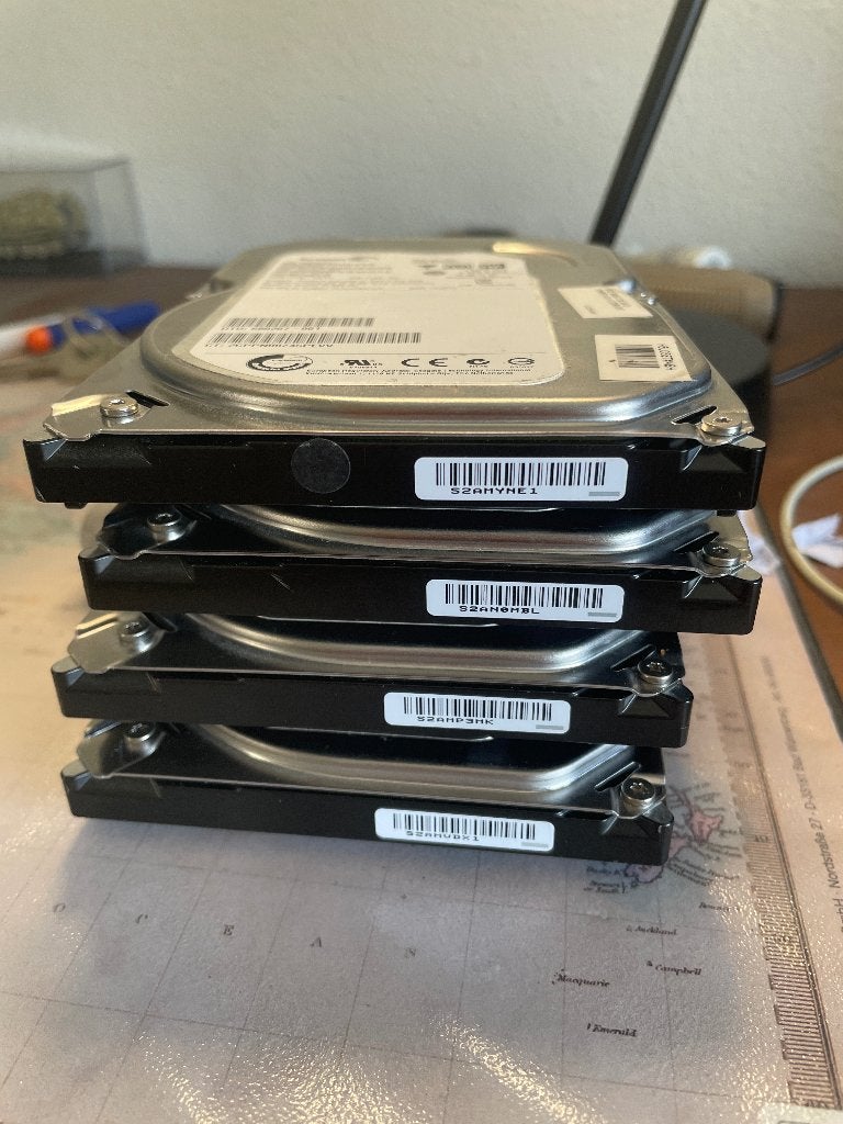 Hard drive 500gb 4x (kopen per stuk), Computers en Software, Harde schijven, Intern, Ophalen of Verzenden, Zo goed als nieuw, Desktop