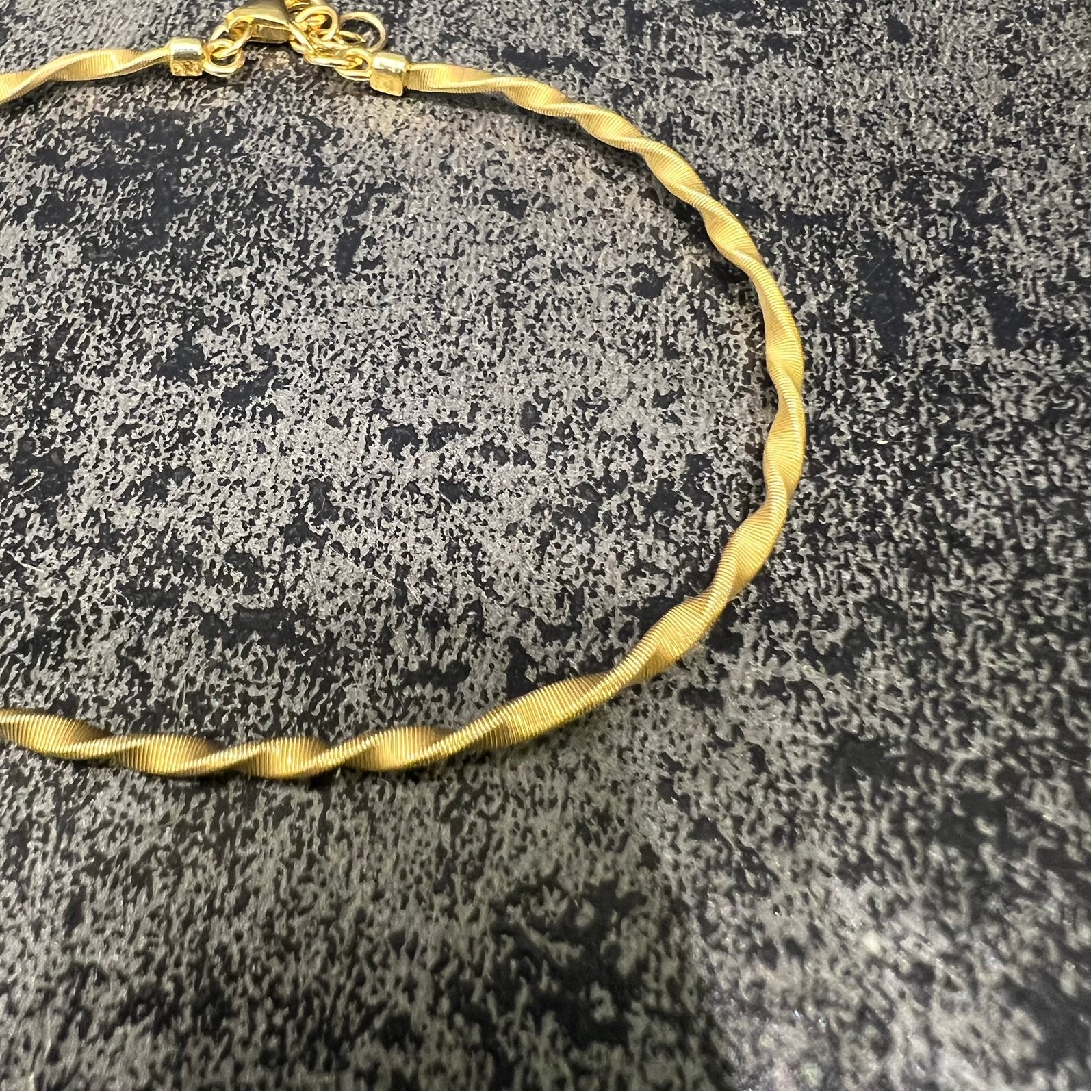 14 karaat gouden armband gevlochten model, Sieraden, Tassen en Uiterlijk, Armbanden, Ophalen of Verzenden, Nieuw, Goud