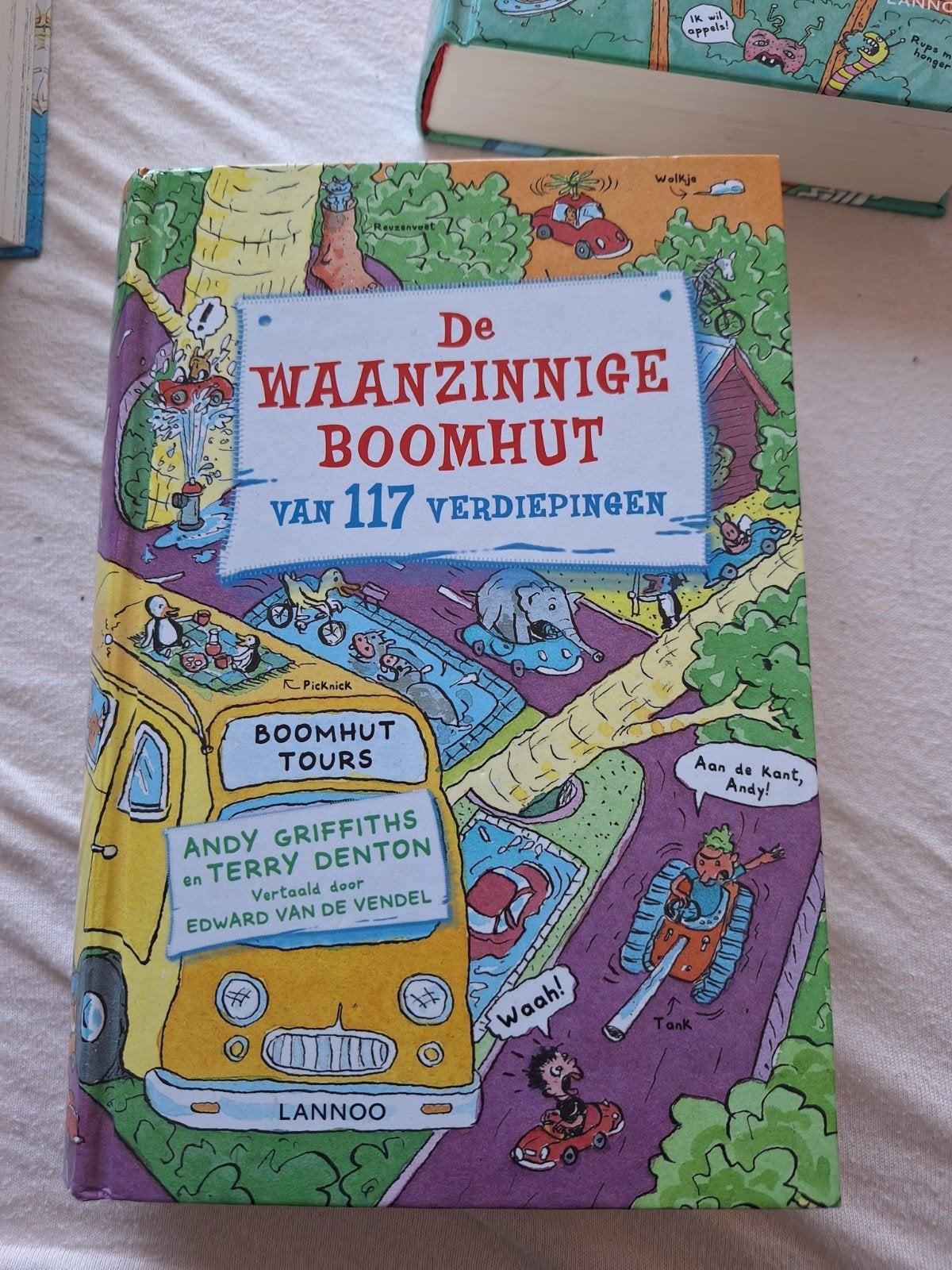 Terry Denton - De waanzinnige boomhut van 117 verdiepingen, Terry Denton; Andy Griffiths, Fictie algemeen, Ophalen of Verzenden