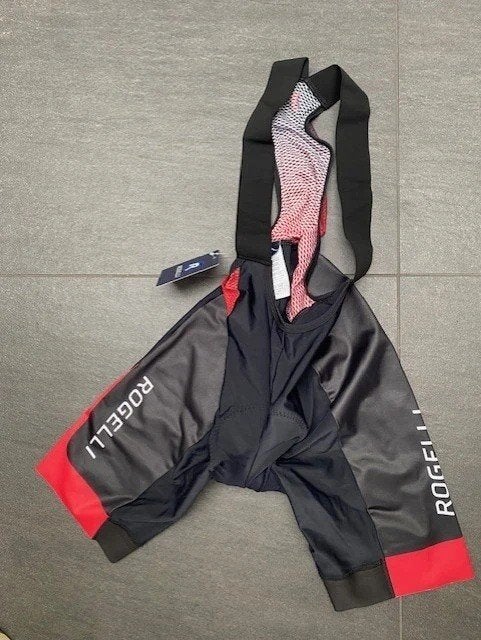 Heren bibshort rogelli fuse black red Nieuw! S, S, Rogelli, Heren, Nieuw