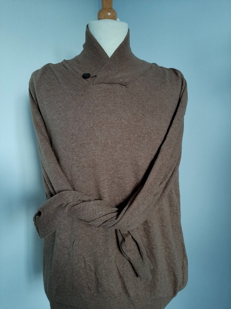 Springfield Angora blend trui in maat XL, Bruin, Verzenden, Springfield, Maat 56/58 (XL)
