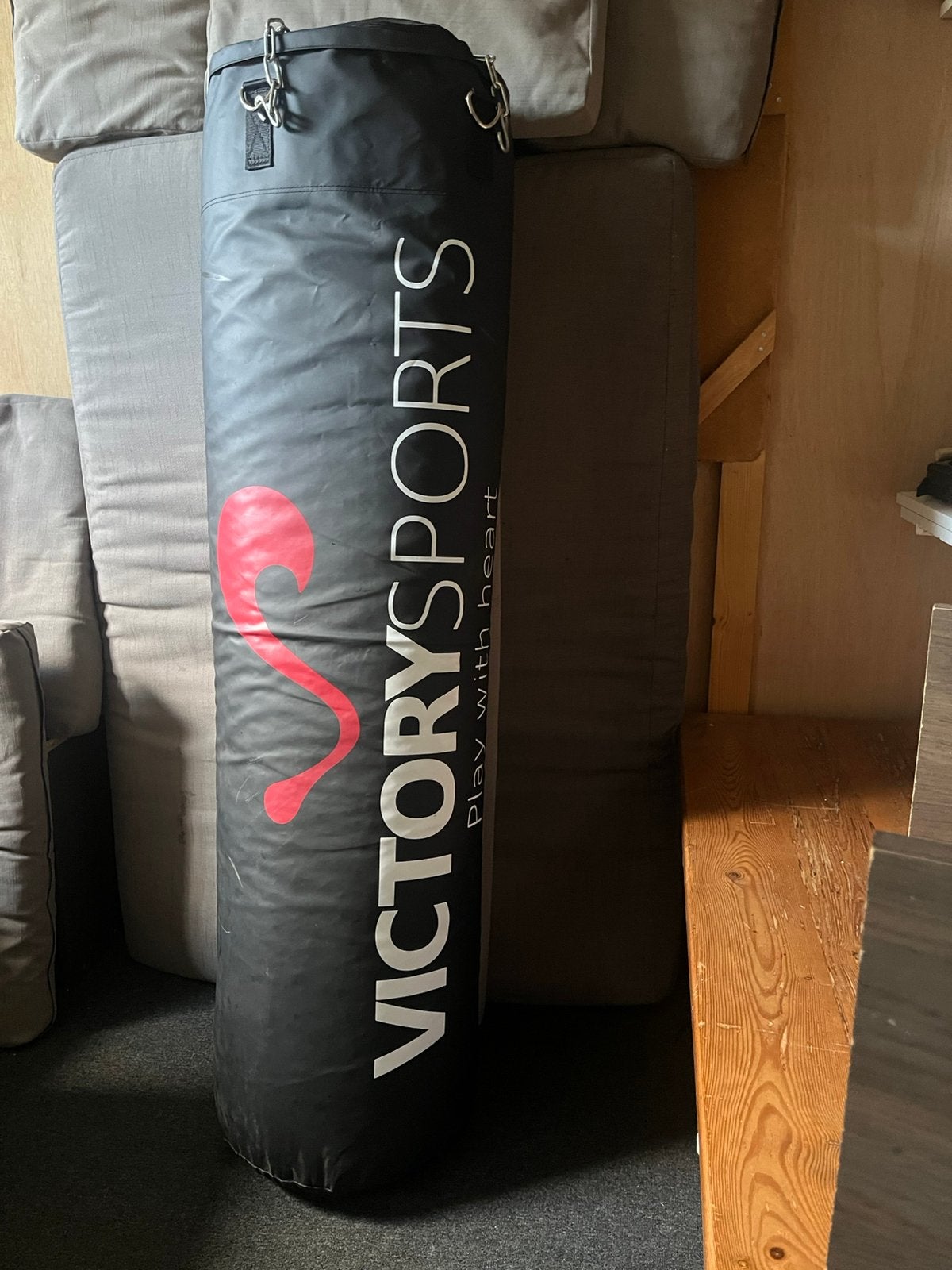 Vitory sports bokszak 150 cm zwart, Ophalen, Zo goed als nieuw, Bokszak