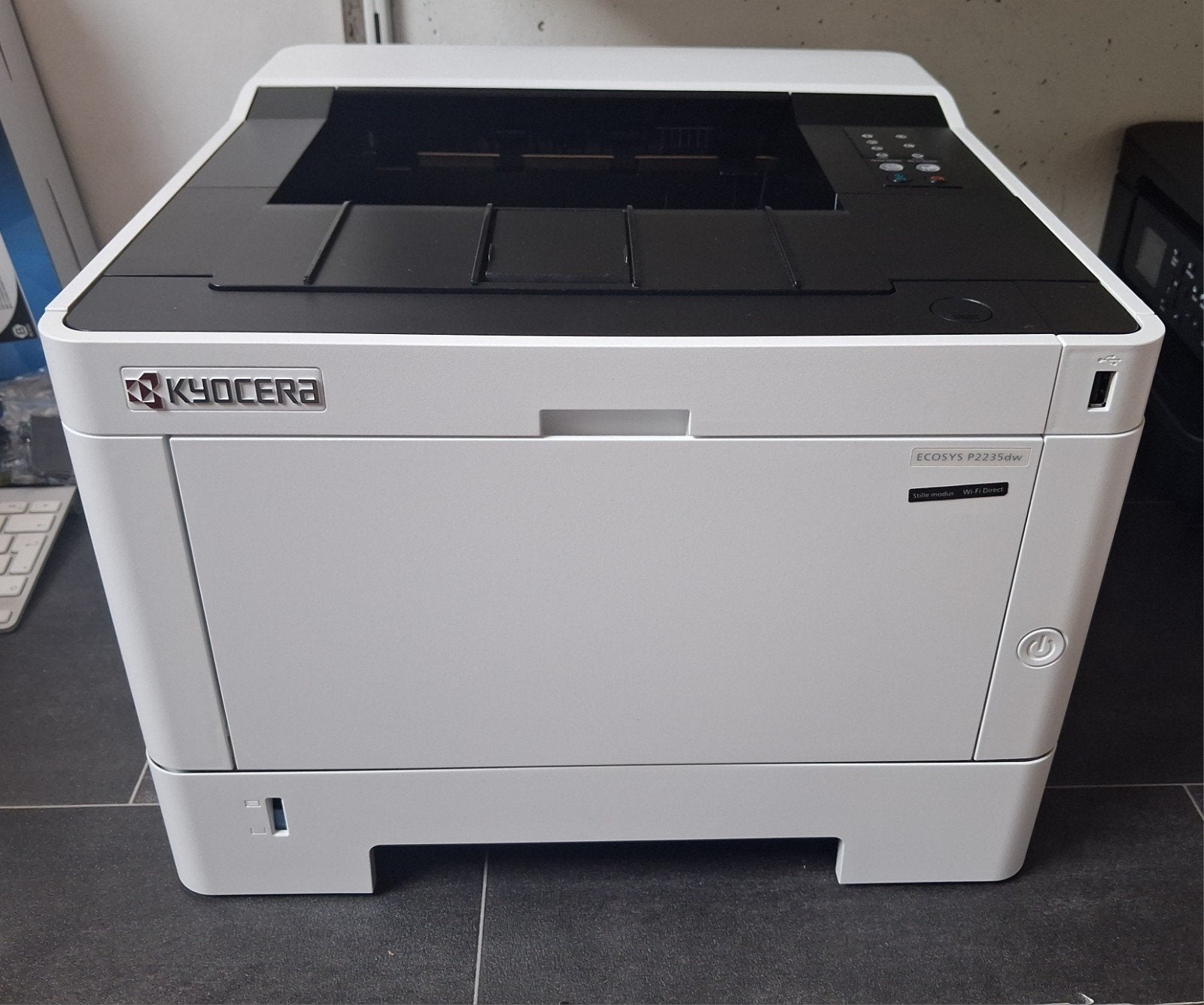 Laserprinter KYOCERA ECOSYS P2235 DW + extra printcartridge, Computers en Software, Printers, Ophalen, Zo goed als nieuw, KYOCERA