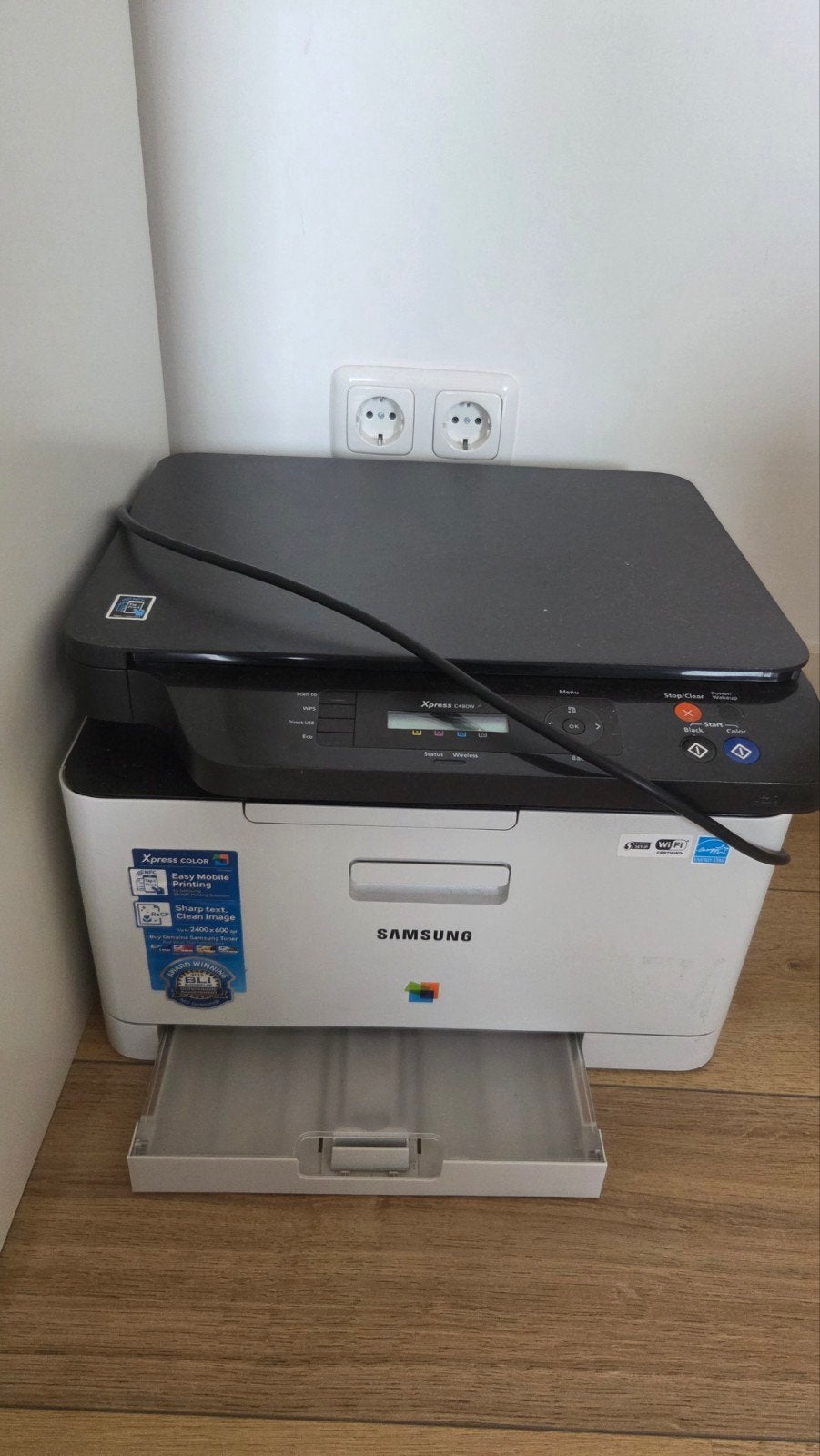 Samsung Xpress C480W All-in-One Laserprinter, Computers en Software, Printers, Ophalen, Kleur printen, All-in-one, Draadloos
