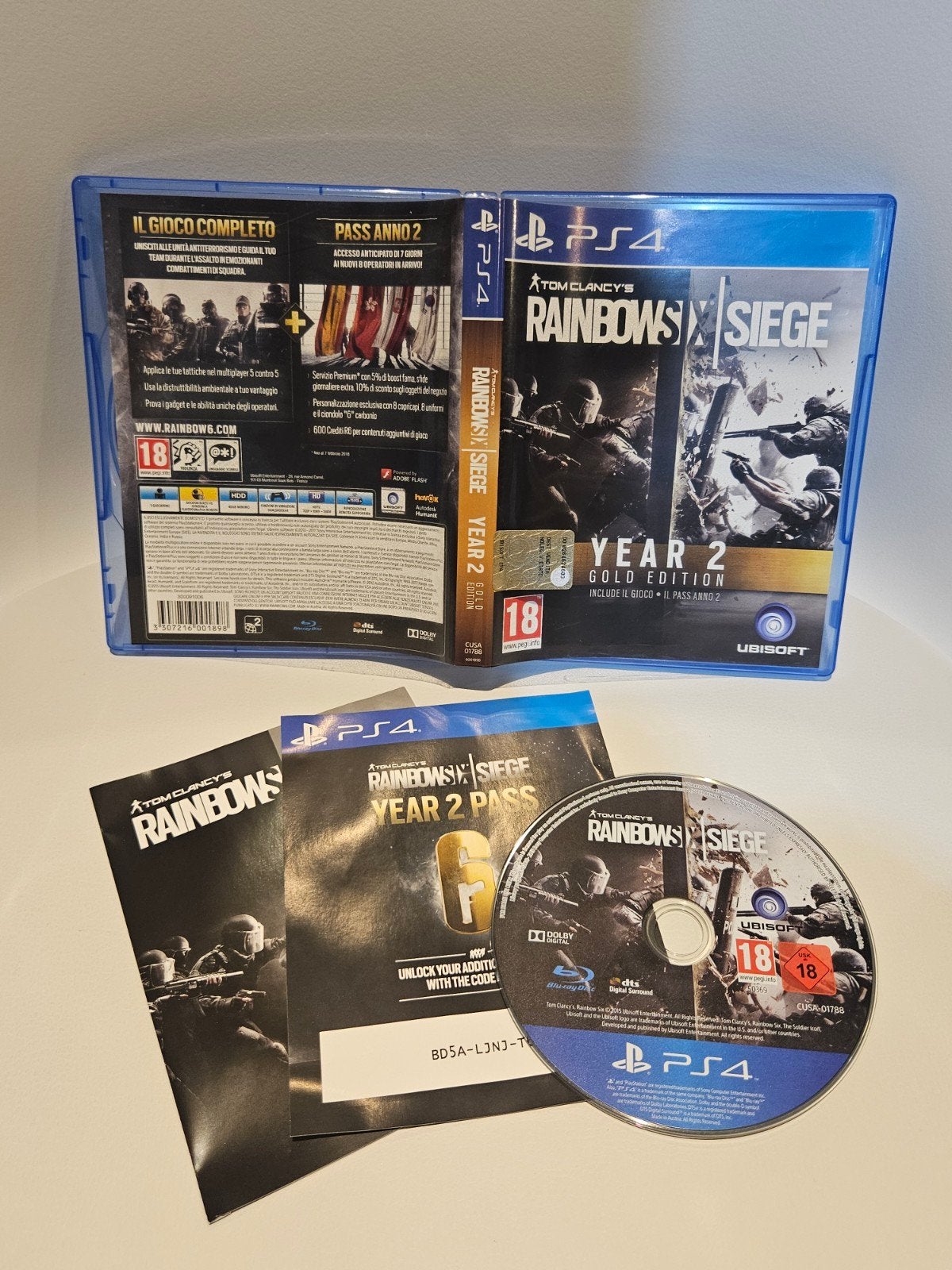 Rainbow Six Siege Year 2 Gold Edition PS4, Spelcomputers en Games, Vanaf 18 jaar, Shooter, 1 speler, Ophalen of Verzenden