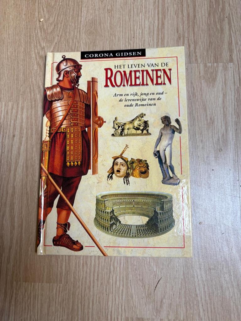Corona Gidsen: Het Leven van de Romeinen, Ophalen of Verzenden, 20e eeuw of later, Gelezen, Europa